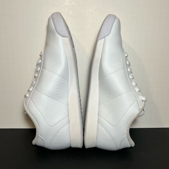 Womens REEBOK Princess White Classic Low Top Shoes / Size 7.5 - Picture 6 of 9